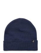 Lindex Knitted Beanie Fold Up Small K Blå