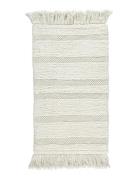 Bath Mat Cotton 50X80Cm Home Textiles Rugs & Carpets Bath Rugs White N...