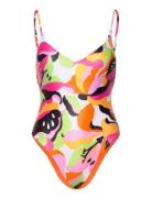 Seafolly Rio V Neck Piece Multi/patterned