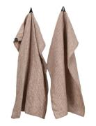 Himla Linus Kitchen Towel 2-Pack Multi/patterned