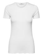 Coster Copenhagen Cc Heart Sofia Short Sleeve Blouse Vit