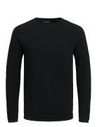 Jack & J S Jjehill Knit Crew Neck Noos Svart