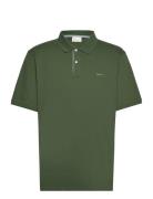 GANT Reg Contrast Pique Ss Polo Grön