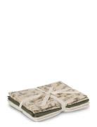 That's Mine Bora Muslin Cloth 3-Pack Grön