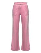 Juicy Couture Tonal Wide Leg Jogger Rosa