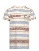 En Fant T-Shirt Ss Stripe Multi/patterned