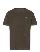 Lyle & Scott Towelling T-Shirt Brun