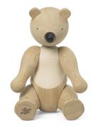 Kay Bojesen Bear Large Oak/Maple Brun