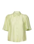 Minus Mstalmie Short Sleeve Shirt Grön