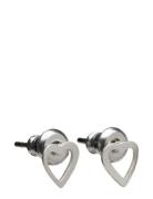 Pilgrim Sophia Recycled Tiny Heart Earstuds Silver