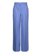 Selected Femme Slfeliana Hw Wide Pant N Blå