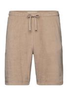 Selected Homme Slhrelax-Terry Shorts Ex Beige