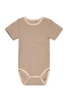 Sofie Schnoor Baby And Kids Bodystocking Beige