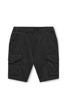 Kids Only Kobmaxwell Cargo Short Pnt Noos Svart