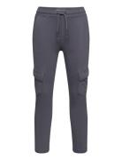 Mango Cotton Jogger-Style Trousers Grå