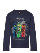 LEGO Kidswear Lwtano 100 - T-Shirt L/S Marinblå