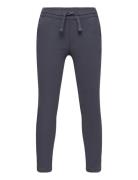 Mango Cotton Jogger-Style Trousers Marinblå