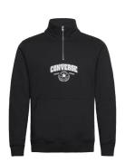 Converse Retro Chuck Graphic Quarter Zip Bb Svart