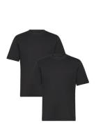 Tom Tailor Double Pack Crew Neck Tee Svart