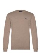 Lexington Clothing Bradley Cotton Crew Sweater Beige