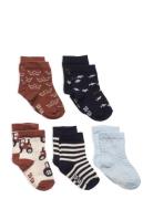 Minymo Socks W. Pattern Multi/patterned