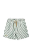 Liewood Duke Stripe Board Shorts Grön