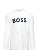 BOSS Long Sleeve T-Shirt Vit