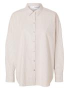 Selected Femme Slfnova Ls Oxford Shirt Noos Vit