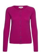 Rosemunde Rwlaica Ls O-Neck Raglan Cardigan Rosa