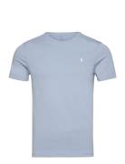 Polo Ralph Lauren Custom Slim Fit Jersey Crewneck T-Shirt Blå