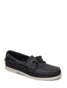 Sebago Docksides Crazy H Blå