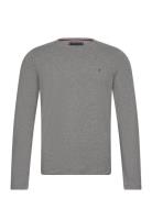 Tommy Hilfiger Stretch Slim Fit Long Sleeve Tee Grå