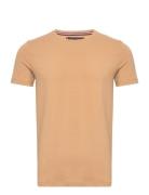 Tommy Hilfiger Stretch Slim Fit Tee Beige