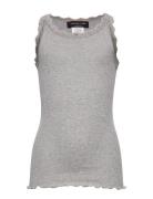 Rosemunde Kids Rkbeatha Sl Strap Lace Top Grå