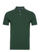 Polo Ralph Lauren Slim Fit Mesh Polo Shirt Grön