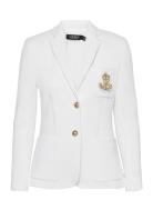 Lauren Ralph Lauren Bullion Jacquard Blazer Vit