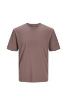 Jack & J S Jjeorganic Basic Tee Ss O-Neck Noos Brun