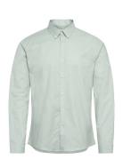 Lindbergh Yarn Dyed Oxford Superflex Shirt Grön
