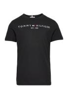 Tommy Hilfiger Essential Tee S/S Svart