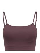 Moonchild Yoga Wear Lunar Luxe Bra Top Burgundy