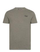 Superdry Essential Logo Emb Tee Khaki Green