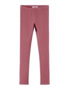 Name It Nkfdavina Solid Swe Legging Bru N Noos Burgundy