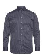 Selected Homme Slhslimethan Shirt Ls Classic Noos Marinblå