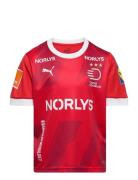 PUMA Dansk Håndbold Home Jersey Jr Röd