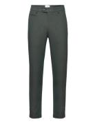 Les Deux Como Herringb Suit Pants Khaki Green