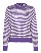 Vero Moda Vmgabi Ls O-Neck Pullover Ga Bf Lila