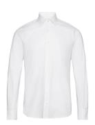 Michael Kors 2Ply Stretch Twill Slim Fit Shirt Vit