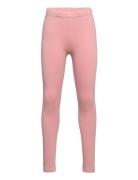 Lindex Leggings Basic Brushed Solid Rosa