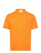 GANT Reg Shield Ss Pique Polo Orange