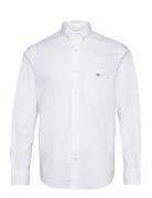 GANT Reg Classic Poplin Shirt Vit